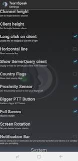 Audio setting dan full screen